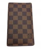 LOUIS VUITTONルイ ヴィトン）の古着「手帳カバー/ダミエ・アジェンダ・ポッシュ」｜ブラウン