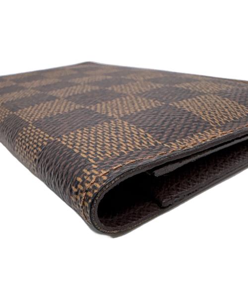 LOUIS VUITTON（ルイ ヴィトン）LOUIS VUITTON (ルイ ヴィトン) 手帳カバー/ダミエ・アジェンダ・ポッシュ ブラウンの古着・服飾アイテム