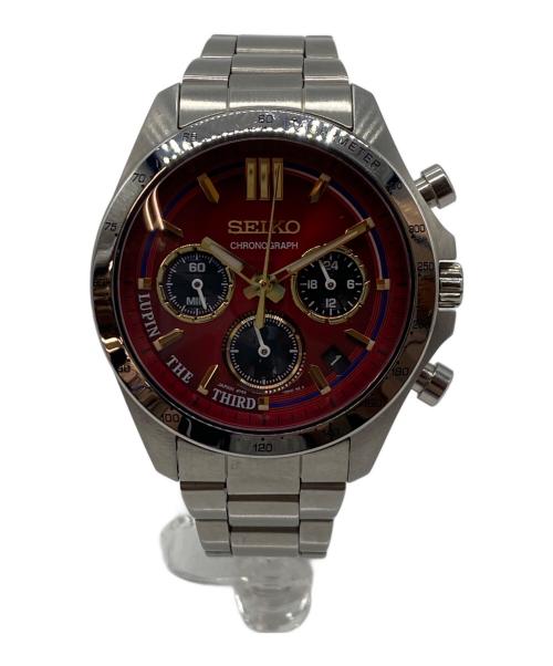 SEIKO（セイコー）SEIKO (セイコー) クロノグラフ レッドの古着・服飾アイテム