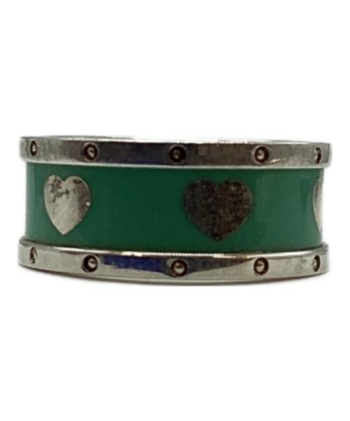 TIFFANY & Co.（ティファニー）Tiffany & Co. (ティファニー) シルバーリング/リターントゥラブハートリング シルバー×ティファニーブルー サイズ:9号の古着・服飾アイテム