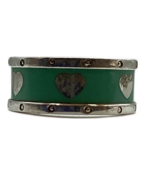 TIFFANY & Co.（ティファニー）Tiffany & Co. (ティファニー) シルバーリング/リターントゥラブハートリング シルバー×ティファニーブルー サイズ:9号の古着・服飾アイテム