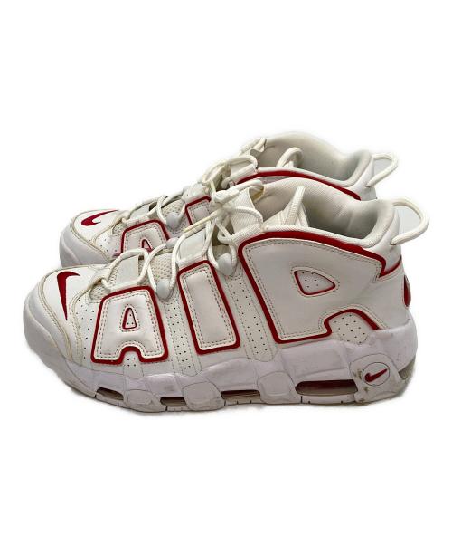 NIKE（ナイキ）NIKE (ナイキ) ハイカットスニーカー ホワイト×レッド サイズ:27.5cmの古着・服飾アイテム