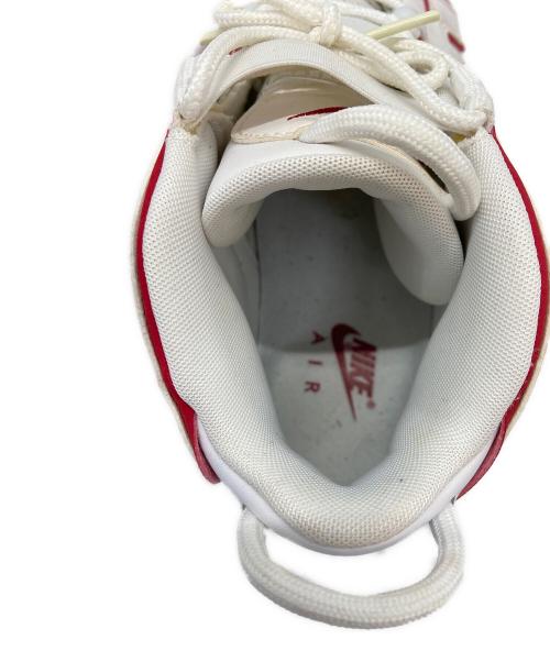 NIKE（ナイキ）NIKE (ナイキ) ハイカットスニーカー ホワイト×レッド サイズ:27.5cmの古着・服飾アイテム