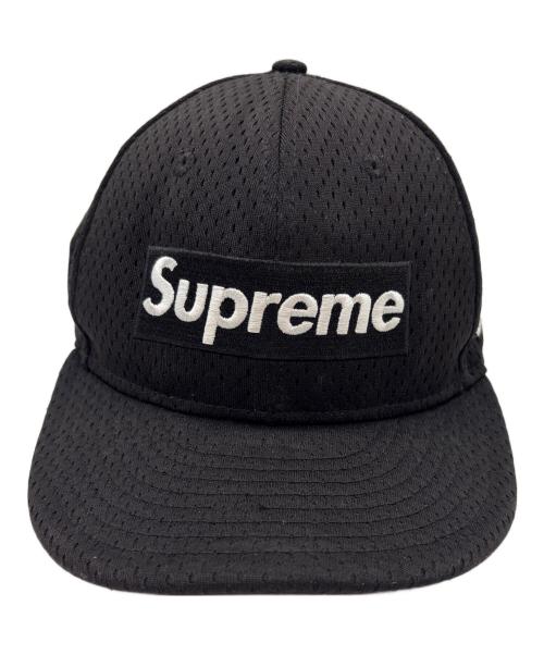 SUPREME（シュプリーム）SUPREME (シュプリーム) New Era (ニューエラ) キャップ/59FIFTY/18SS Mesh Box Logo Cap ブラックの古着・服飾アイテム