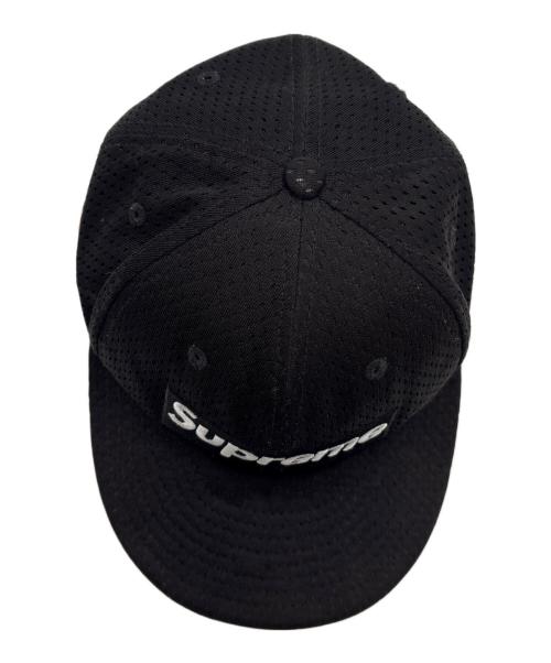 SUPREME（シュプリーム）SUPREME (シュプリーム) New Era (ニューエラ) キャップ/59FIFTY/18SS Mesh Box Logo Cap ブラックの古着・服飾アイテム