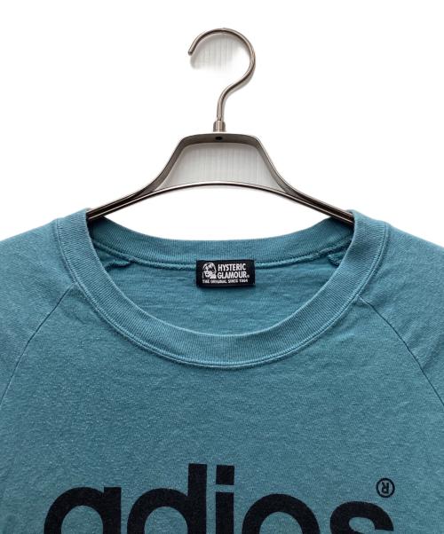 Hysteric Glamour（ヒステリックグラマー）Hysteric Glamour (ヒステリックグラマー) 長袖カットソー ブルー サイズ:FREEの古着・服飾アイテム