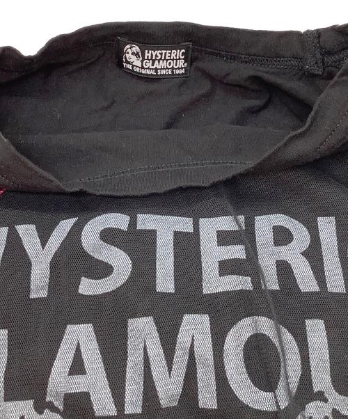 Hysteric Glamour（ヒステリックグラマー）Hysteric Glamour (ヒステリックグラマー) 半袖カットソー ブラック サイズ:FREEの古着・服飾アイテム
