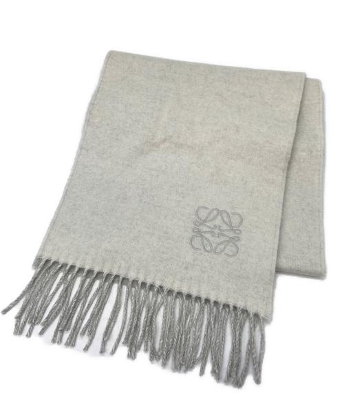 LOEWE（ロエベ）LOEWE (ロエベ) マフラー グレーの古着・服飾アイテム