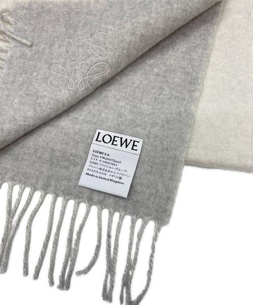 LOEWE（ロエベ）LOEWE (ロエベ) マフラー グレーの古着・服飾アイテム
