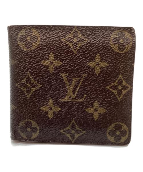 LOUIS VUITTON（ルイ ヴィトン）LOUIS VUITTON (ルイ ヴィトン) 2つ折り財布/モノグラム・ポルトフォイユ・マルコ ブラウンの古着・服飾アイテム