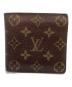 LOUIS VUITTON（ルイ ヴィトン）の古着「2つ折り財布/モノグラム・ポルトフォイユ・マルコ」｜ブラウン
