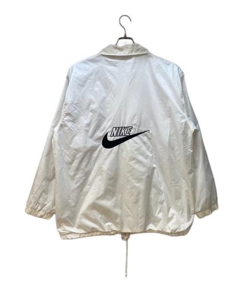 NIKE（ナイキ）NIKE (ナイキ) コーチジャケット/90-00年代/USA製 ホワイト サイズ:XLの古着・服飾アイテム