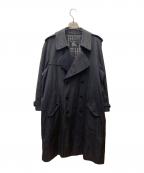 Burberry'sバーバリーズ）の古着「トレンチコート/70～80年代」｜ネイビー