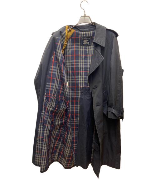 Burberry's（バーバリーズ）Burberry's (バーバリーズ) トレンチコート/70～80年代 ネイビー サイズ:Mの古着・服飾アイテム