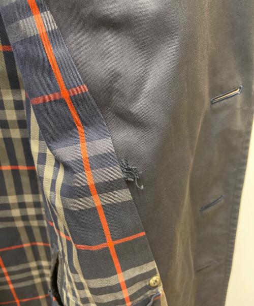 Burberry's（バーバリーズ）Burberry's (バーバリーズ) トレンチコート/70～80年代 ネイビー サイズ:Mの古着・服飾アイテム