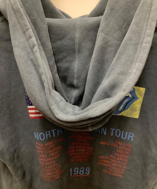 TMT（ティーエムティー）TMT (ティーエムティー) THE ROLLING STONES (ザ ローリングストーンズ) パーカー ブルー サイズ:Lの古着・服飾アイテム