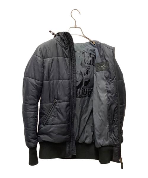 Hysteric Glamour（ヒステリックグラマー）Hysteric Glamour (ヒステリックグラマー) 中綿ジャケット ネイビー サイズ:Freeの古着・服飾アイテム