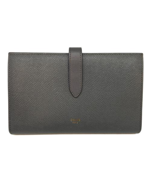 CELINE（セリーヌ）CELINE (セリーヌ) 2つ折り財布 グレーの古着・服飾アイテム