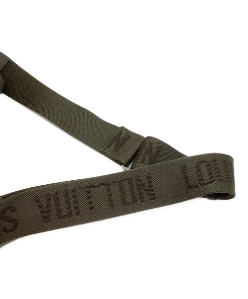 LOUIS VUITTON（ルイ ヴィトン）LOUIS VUITTON (ルイ ヴィトン) ショルダーバッグ/アエログラム・シティ・キーポル グレー×オーリブの古着・服飾アイテム