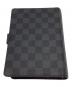 LOUIS VUITTON (ルイ ヴィトン) 手帳カバー/ダミエ・グラフィット・アジェンダMM ブラック：40000円