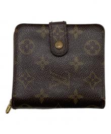 LOUIS VUITTON（ルイ ヴィトン）の古着「2つ折り財布」｜ブラウン
