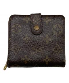 中古・古着通販】LOUIS VUITTON (ルイ ヴィトン) 2つ折り財布 ブラウン
