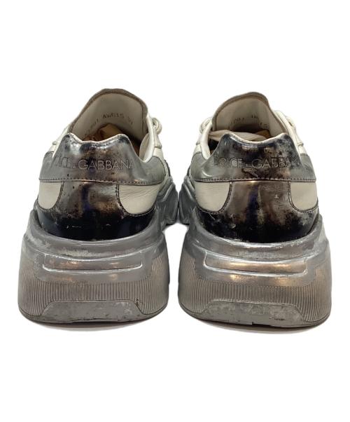 DOLCE & GABBANA（ドルチェ＆ガッバーナ）DOLCE & GABBANA (ドルチェ＆ガッバーナ) ダッドスニーカー ホワイト サイズ:37の古着・服飾アイテム