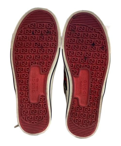 GUCCI（グッチ）GUCCI (グッチ) ローカットスニーカー ベージュ サイズ:37の古着・服飾アイテム