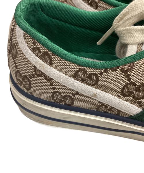 GUCCI（グッチ）GUCCI (グッチ) ローカットスニーカー ベージュ サイズ:37の古着・服飾アイテム