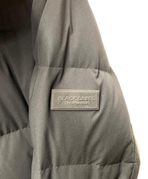 BLACK LABEL CRESTBRIDGE（ブラックレーベル クレストブリッジ）BLACK LABEL CRESTBRIDGE (ブラックレーベル クレストブリッジ) ダウンジャケット ブラック サイズ:Lの古着・服飾アイテム