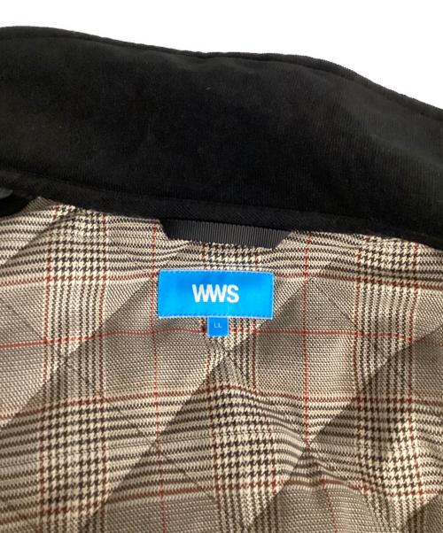 WWS（ダブリューダブリューエス）WWS (ダブリューダブリューエス) キルティングジャケット ブラック サイズ:XLの古着・服飾アイテム