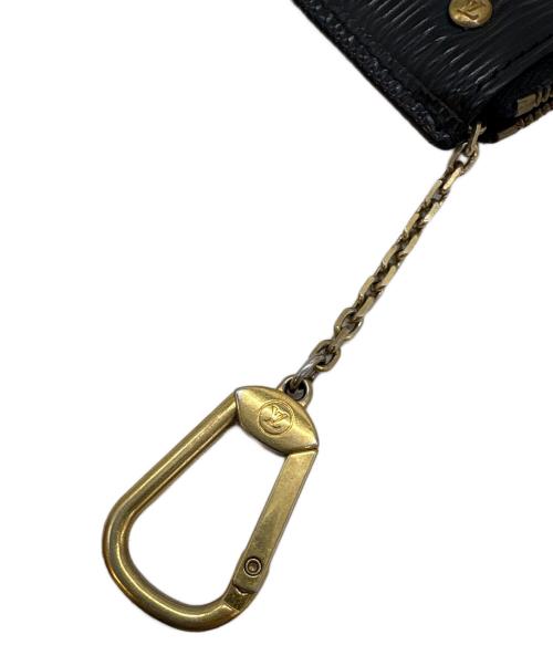 LOUIS VUITTON（ルイ ヴィトン）LOUIS VUITTON (ルイ ヴィトン) コインケース ブラックの古着・服飾アイテム
