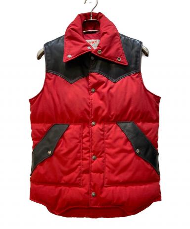 中古・古着通販】Schott (ショット) ダウンベスト/ウエスタンダウン