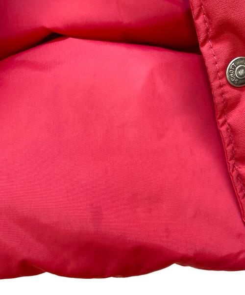 Schott（ショット）Schott (ショット) ダウンベスト/ウエスタンダウンベスト レッド×ブラック サイズ:sの古着・服飾アイテム