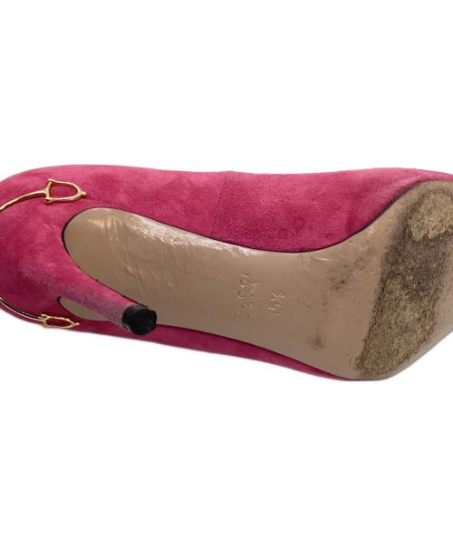 GUCCI（グッチ）GUCCI (グッチ) ピンヒールパンプス ピンク サイズ:35 1/2の古着・服飾アイテム
