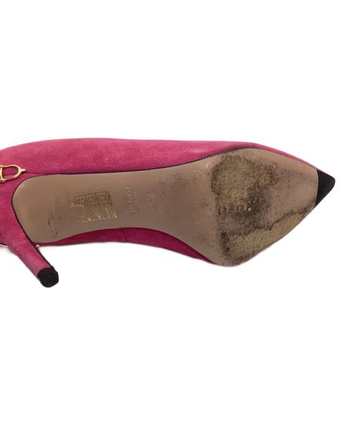 GUCCI（グッチ）GUCCI (グッチ) ピンヒールパンプス ピンク サイズ:35 1/2の古着・服飾アイテム