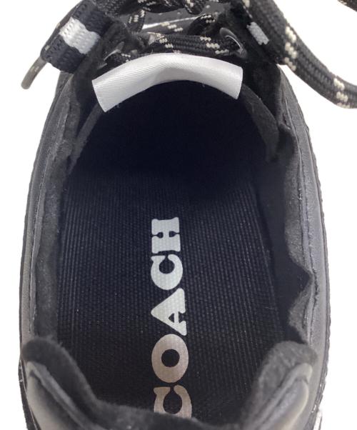 COACH（コーチ）COACH (コーチ) ローカットスニーカー ブラック サイズ:22.5の古着・服飾アイテム