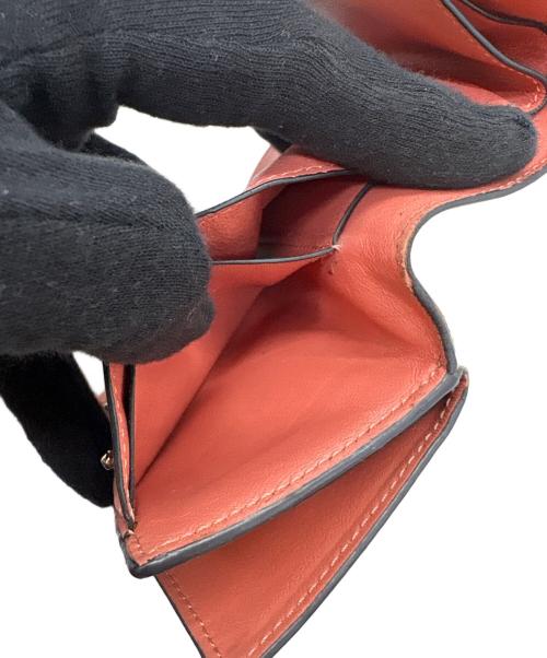 LOEWE（ロエベ）LOEWE (ロエベ) 3つ折り財布 グレー×ブラウンの古着・服飾アイテム