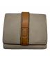 LOEWE（ロエベ）の古着「3つ折り財布」｜グレー×ブラウン