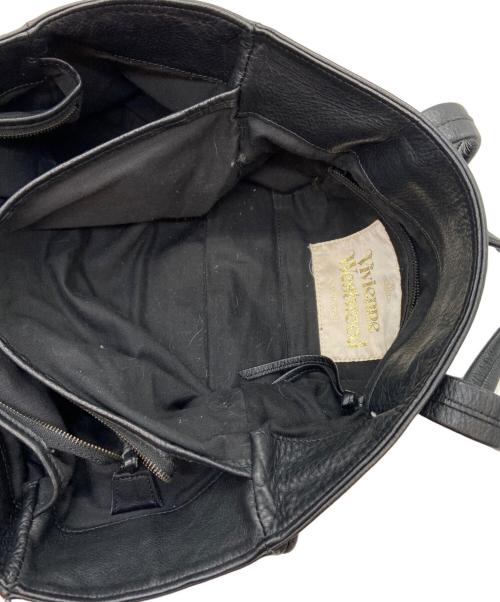 Vivienne Westwood（ヴィヴィアンウエストウッド）Vivienne Westwood (ヴィヴィアンウエストウッド) トートバッグ ブラックの古着・服飾アイテム
