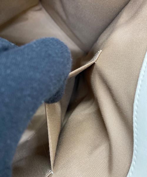 COACH（コーチ）COACH (コーチ) ハンドバッグ アイボリー×ブラウンの古着・服飾アイテム