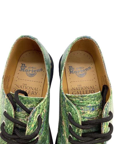 Dr.Martens（ドクターマーチン）Dr.Martens (ドクターマーチン) THE NATIONAL GALLERY (ナショナル・ギャラリー) 3ホールシューズ グリーン サイズ:UK6の古着・服飾アイテム