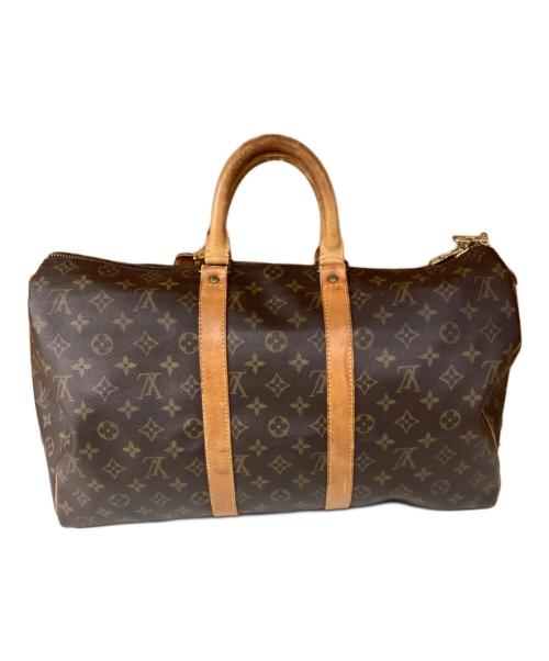 LOUIS VUITTON（ルイ ヴィトン）LOUIS VUITTON (ルイ ヴィトン) トラベルバッグ ブラウンの古着・服飾アイテム