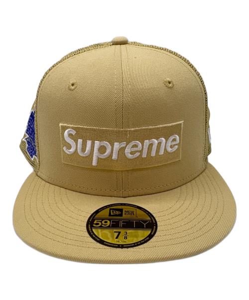 SUPREME（シュプリーム）Supreme (シュプリーム) New Era (ニューエラ) キャップ/24SS Box Logo Mesh Back Cap MLB ALLSTAR ベージュ サイズ:7 3/8(58.7cm)の古着・服飾アイテム