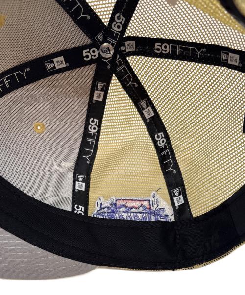 SUPREME（シュプリーム）Supreme (シュプリーム) New Era (ニューエラ) キャップ/24SS Box Logo Mesh Back Cap MLB ALLSTAR ベージュ サイズ:7 3/8(58.7cm)の古着・服飾アイテム