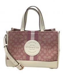 COACH（コーチ）の古着「2WAYショルダーバッグ」｜ピンク