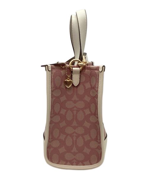 COACH（コーチ）COACH (コーチ) 2WAYショルダーバッグ ピンクの古着・服飾アイテム