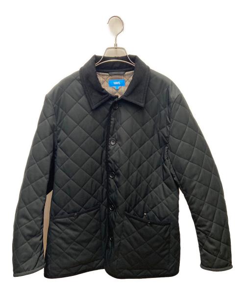 WORK WEAR SUIT（ワークウェアースーツ）WORK WEAR SUIT (ワークウェアースーツ) キルティングジャケット ブラック サイズ:Lの古着・服飾アイテム