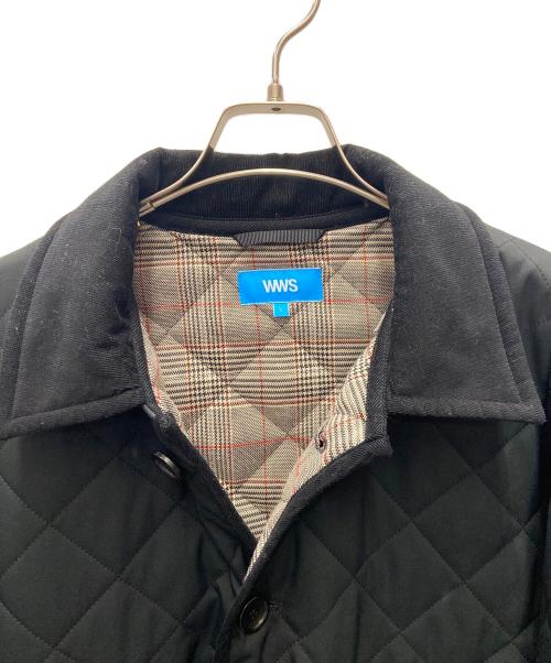 WORK WEAR SUIT（ワークウェアースーツ）WORK WEAR SUIT (ワークウェアースーツ) キルティングジャケット ブラック サイズ:Lの古着・服飾アイテム