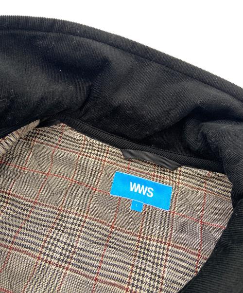 WORK WEAR SUIT（ワークウェアースーツ）WORK WEAR SUIT (ワークウェアースーツ) キルティングジャケット ブラック サイズ:Lの古着・服飾アイテム